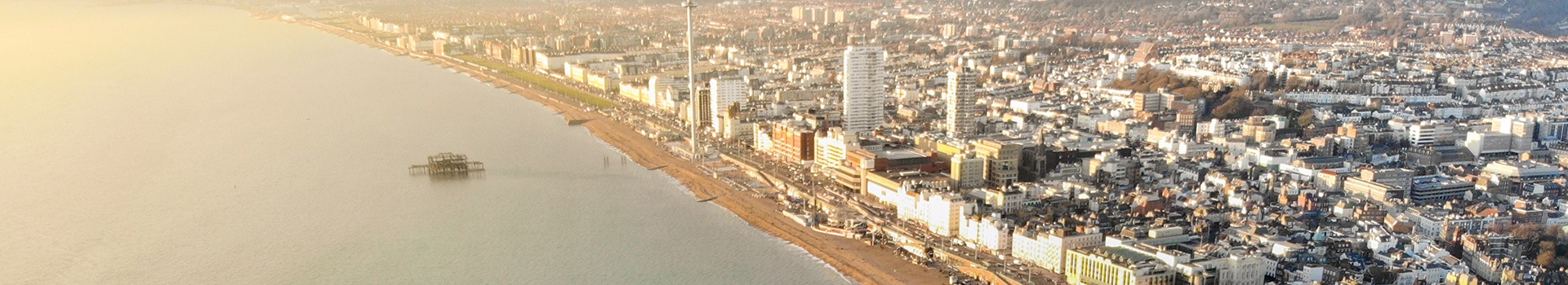 October in **Brighton**