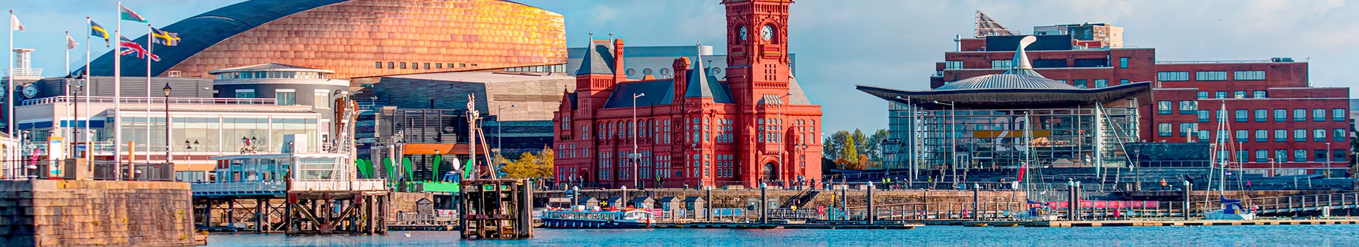 August in **Cardiff**