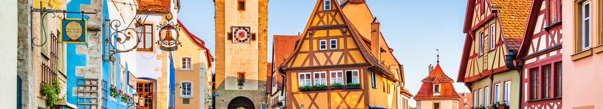 Your holiday to **Rothenburg ob der Tauber** starts here