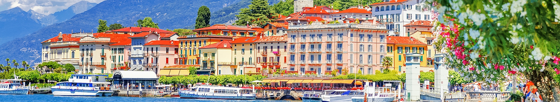 April in **Bellagio Como**