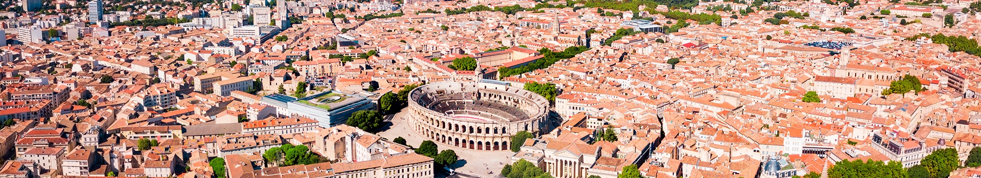 December in **Nimes**