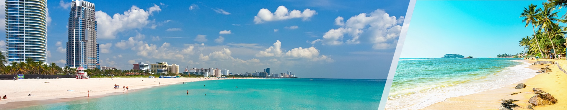 Miami and Aruba