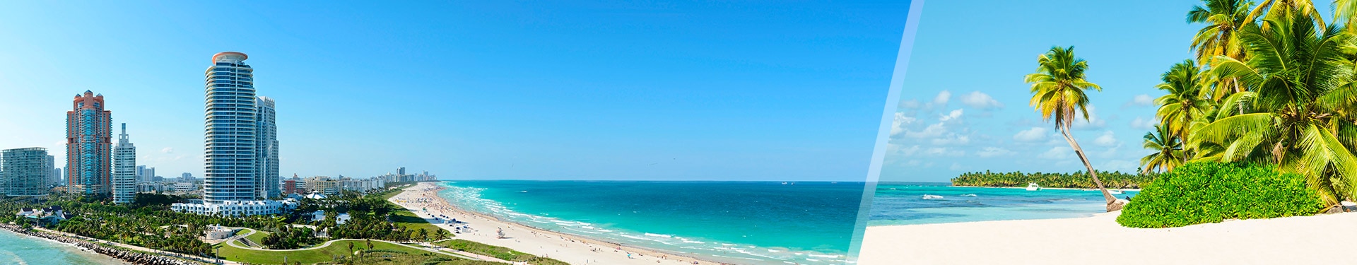 Miami and Montego Bay