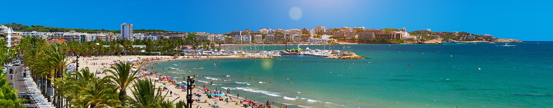 Route from Barcelona to the endless beaches of the Costa Daurada