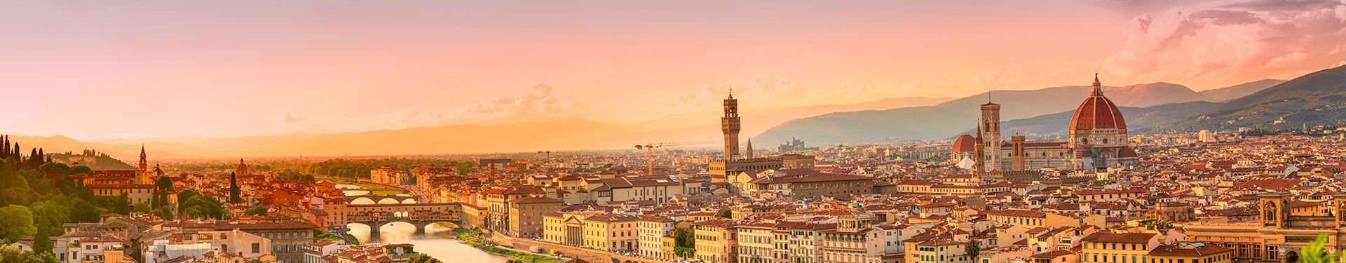 Rome, Florence and Bologna by train