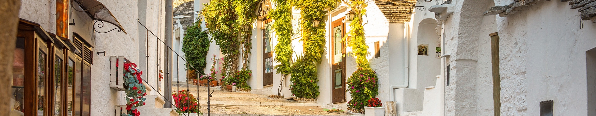 Route through the Puglia Region