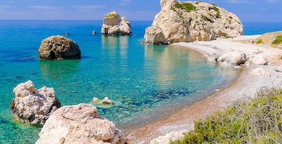 Route around the Island of Aphrodite, the goddess who rose from the sea Route around the Island of Aphrodite, the goddess who rose from the sea