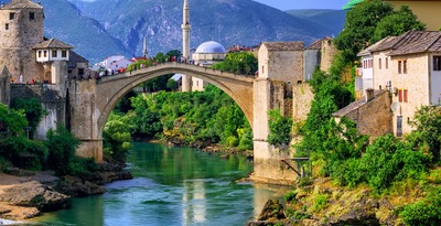 Route through Croatia, Slovenia and Bosnia Route through Croatia, Slovenia and Bosnia