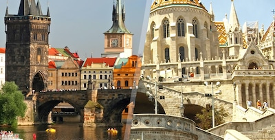 Prague and Budapest by plane Prague and Budapest by plane