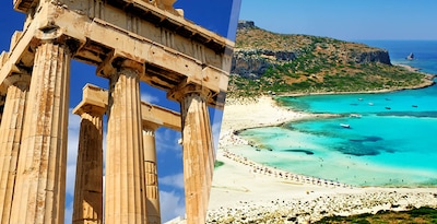 Athens and Crete by plane Athens and Crete by plane