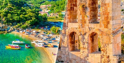 Athens and Corfu by plane Athens and Corfu by plane