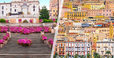 Rome and Cagliari Rome and Cagliari