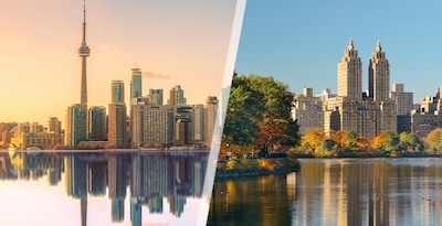 Toronto and New York Toronto and New York