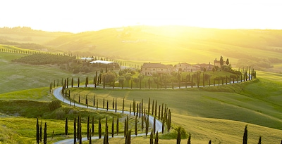 Route through the most authentic Tuscany Route through the most authentic Tuscany