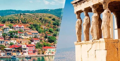 Athens and Kefalonia by plane Athens and Kefalonia by plane