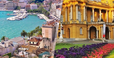 Zagreb and Split Zagreb and Split