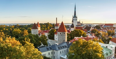 Route through the Baltic Countries Route through the Baltic Countries