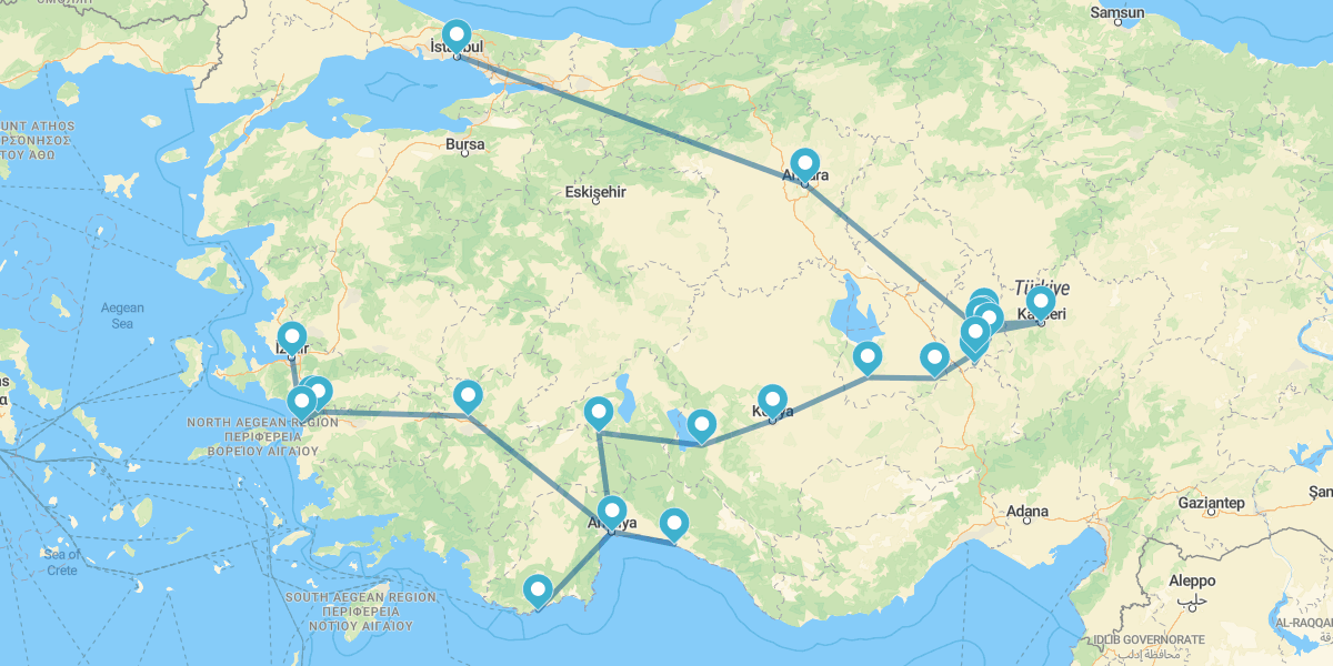 The Grand Route of Turkey