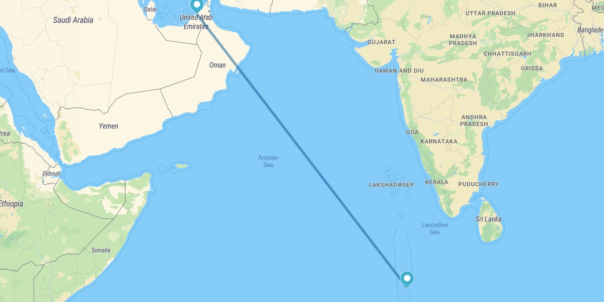 Dubai and Maldives