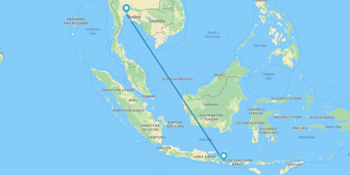 Bangkok and Bali