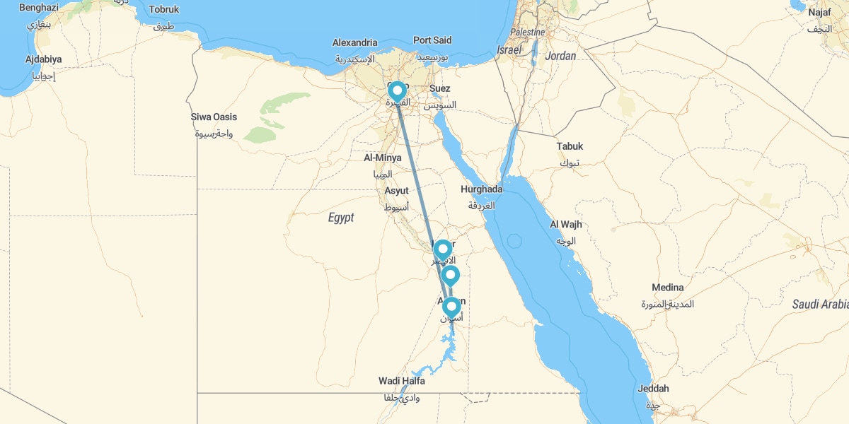 Cairo and 4-nights-Cruise