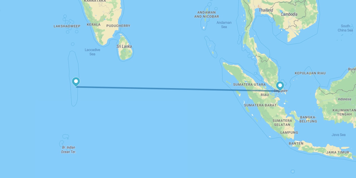 Singapore and the Maldives