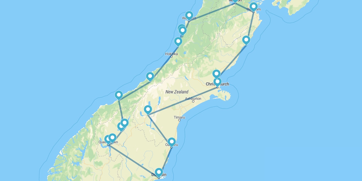 South Island Route