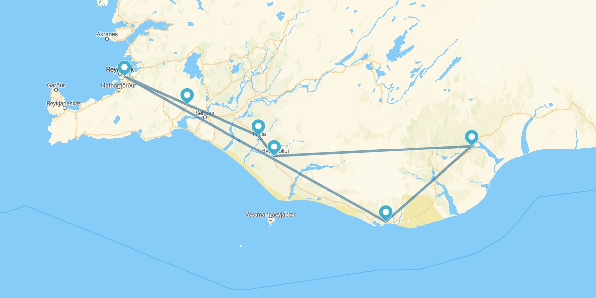 Island of Ice's Southern Route I