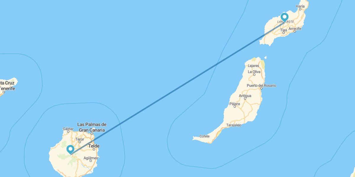 Lanzarote and Gran Canaria