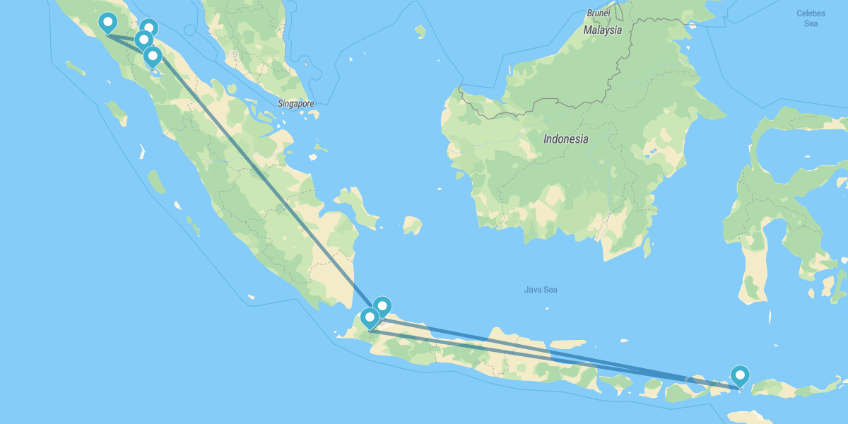 From Sumatra to Komodo