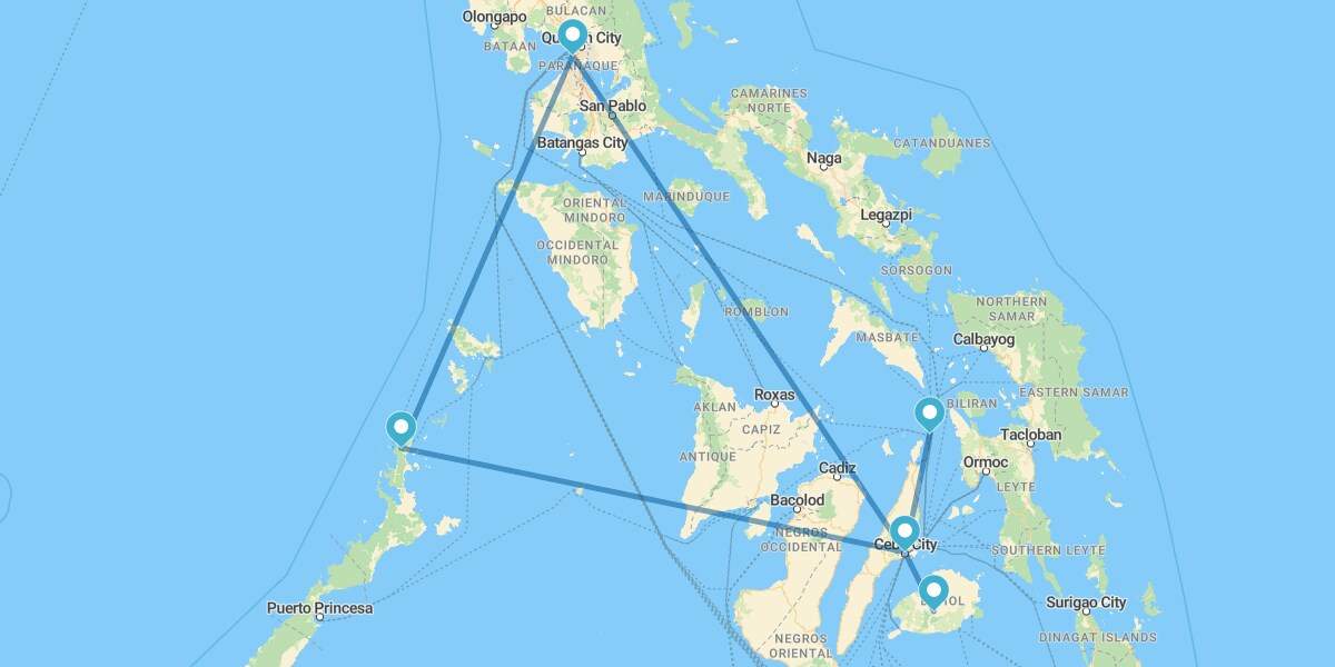 Manila, El Nido, Bohol and Malapascua