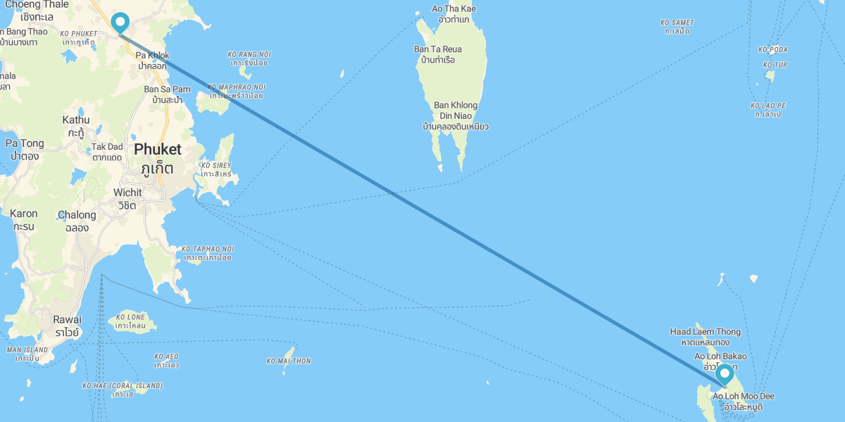 Phuket and Phi Phi