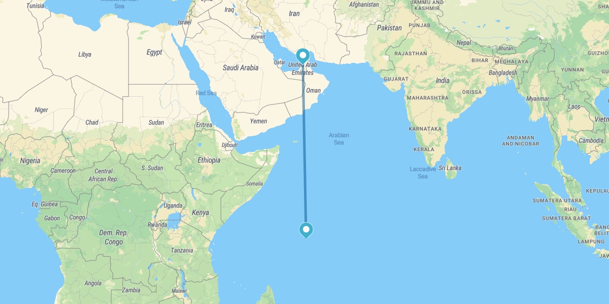 Dubai and Seychelles (Praslin)