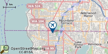 Airport Seattle - Lake Union