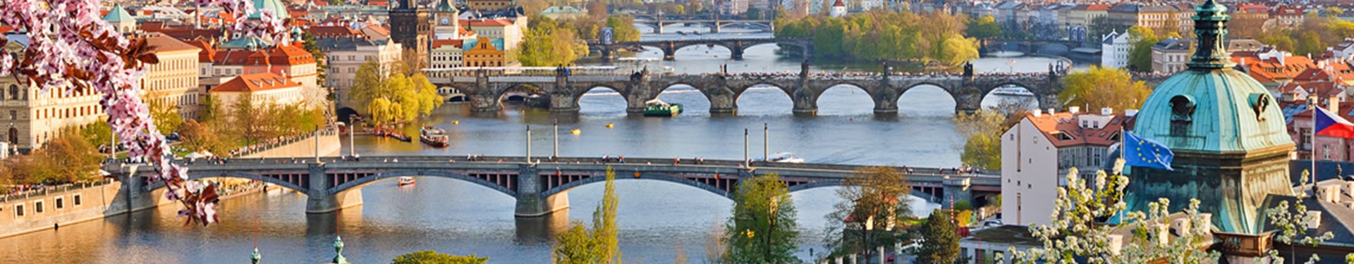 Prague, Amsterdam and Paris by plane