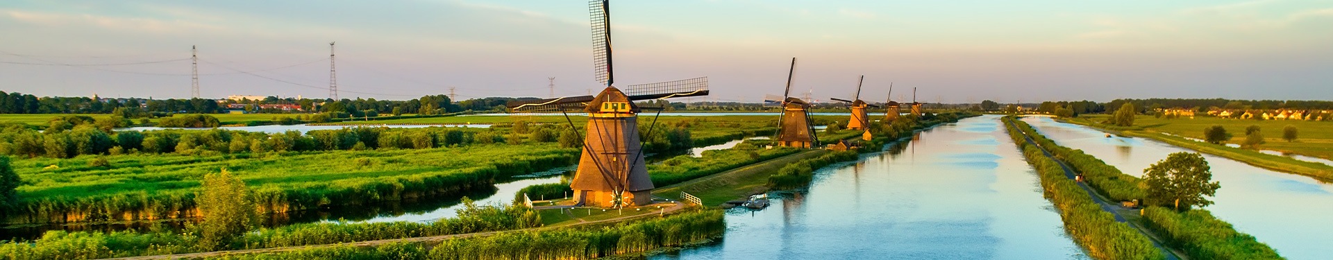 Route through Holland, the Land of Water
