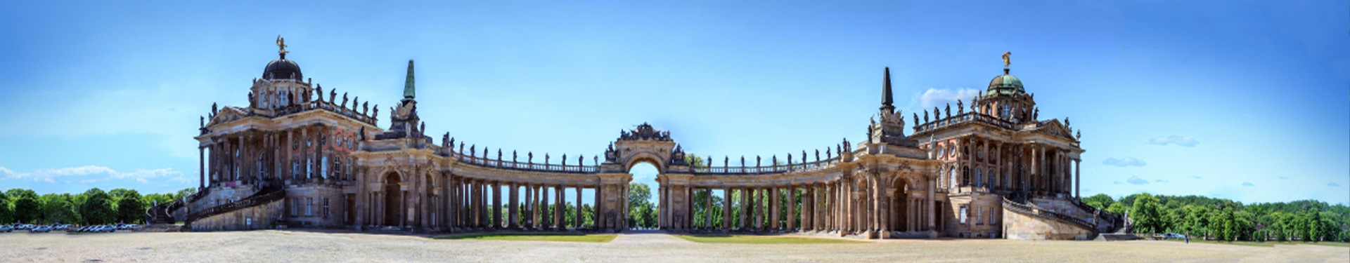 Route through Potsdam and the highlights of Brandenburg
