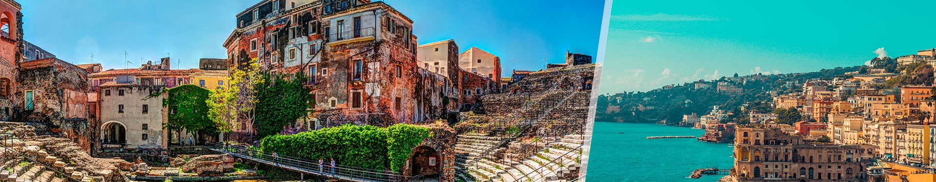 Naples and Catania