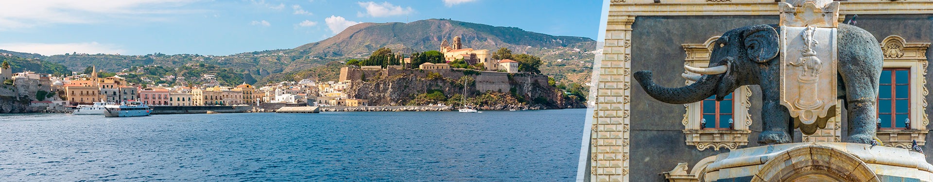 Catania and Lipari