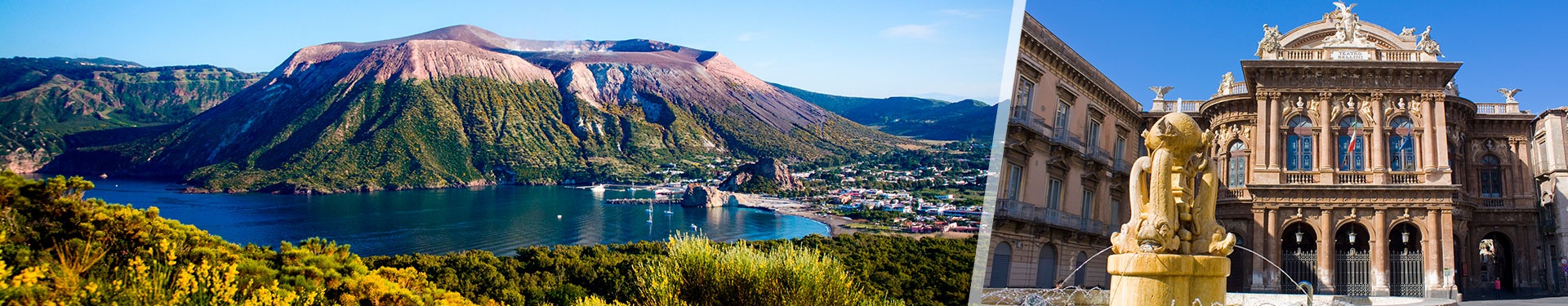 Catania and Vulcano
