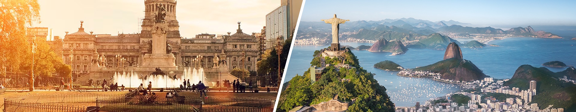 Rio de Janeiro and Buenos Aires
