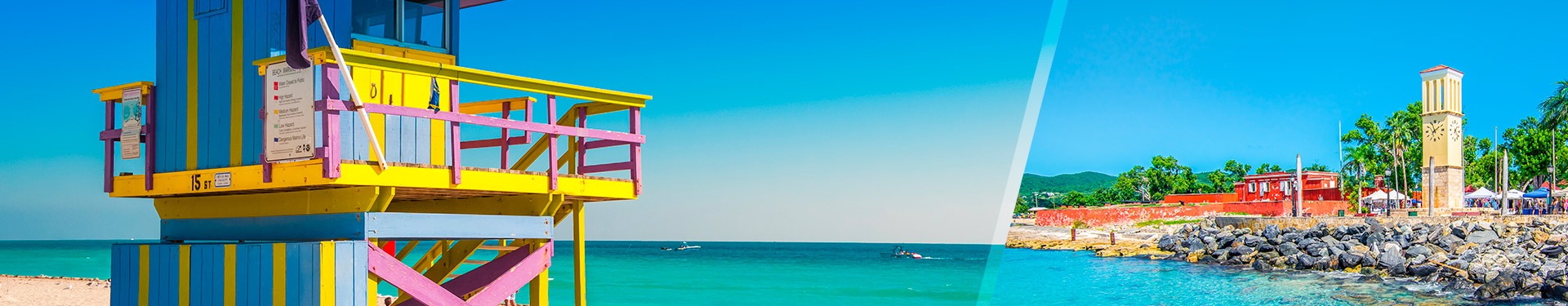 Miami and Saint Croix