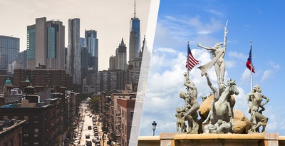 New York and San Juan