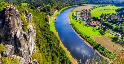East Germany Route, beyond the wall