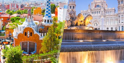 Madrid and Barcelona by train