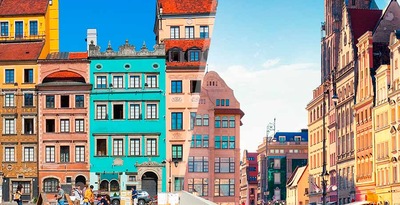 Warsaw and  Wroclaw