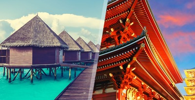 Tokyo and Maldives