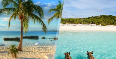New Providence and Great Exuma