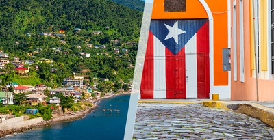 San Juan and Dominica