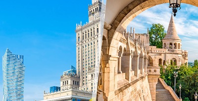 Budapest and Warsaw